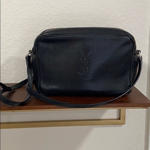 YSL Lou Medium Leather Camera Bag